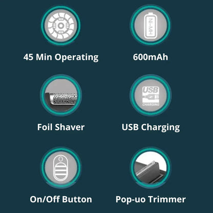 V-Klean Shaver – Anytime. Anywhere